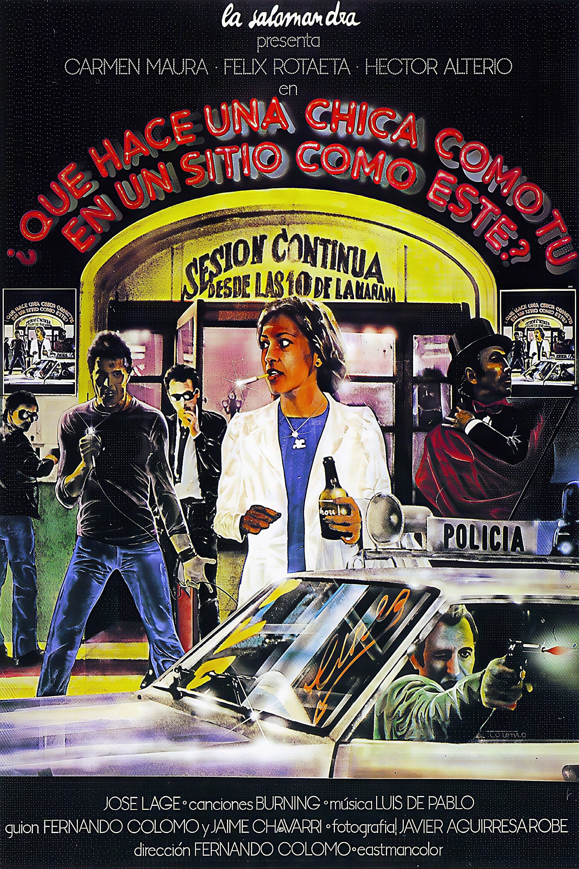 ¿Qué hace una chica como tú en un sitio como éste?