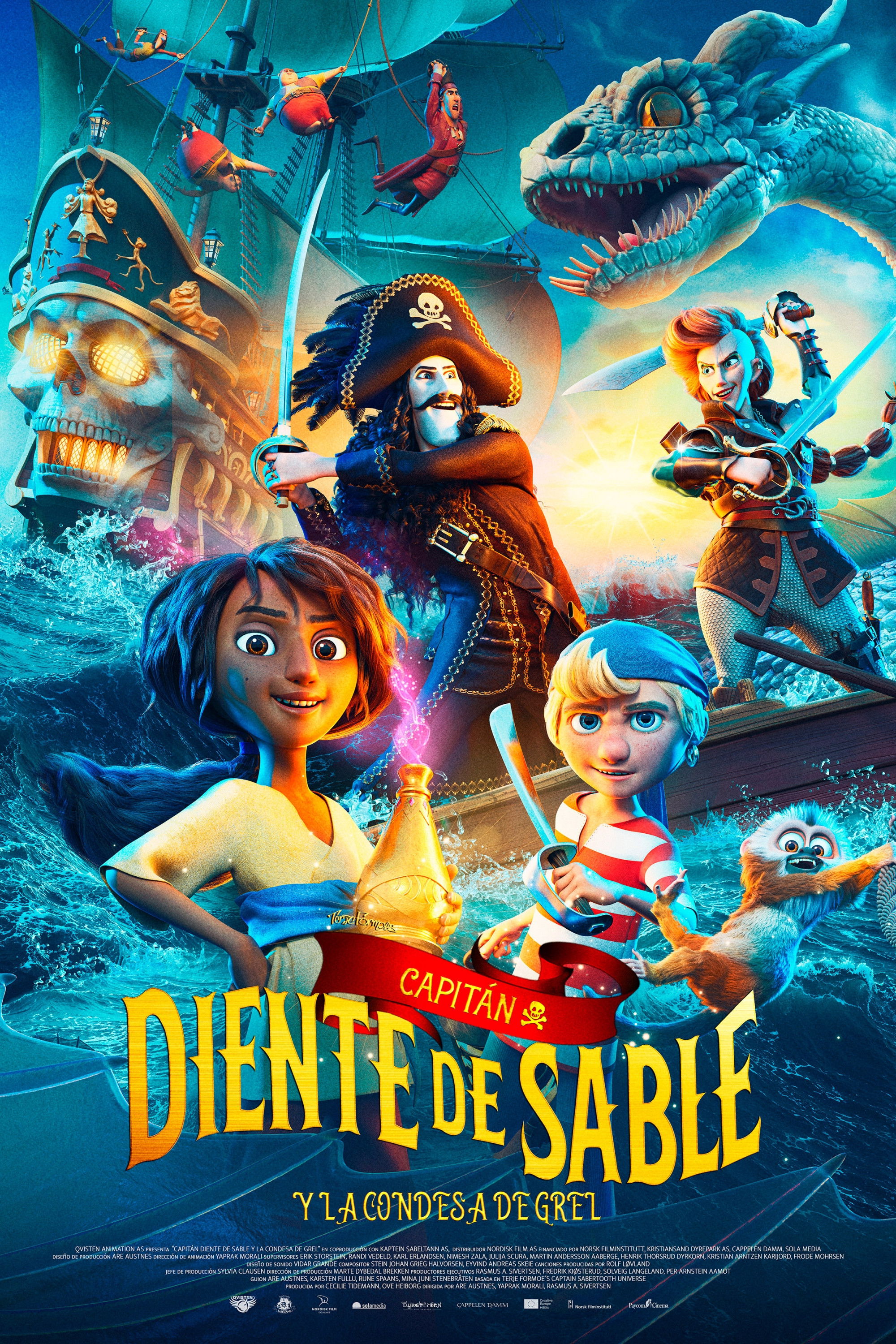 Capitán Diente de Sable y la Condesa de Grel