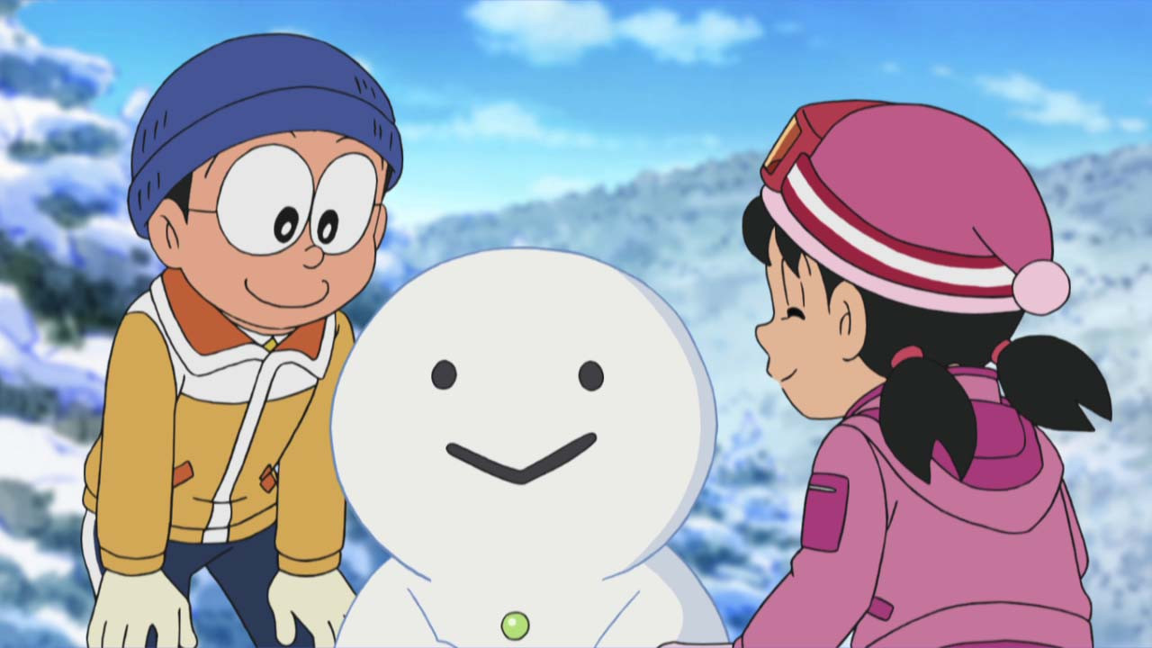 El muñeco de nieve llega a la ciudad