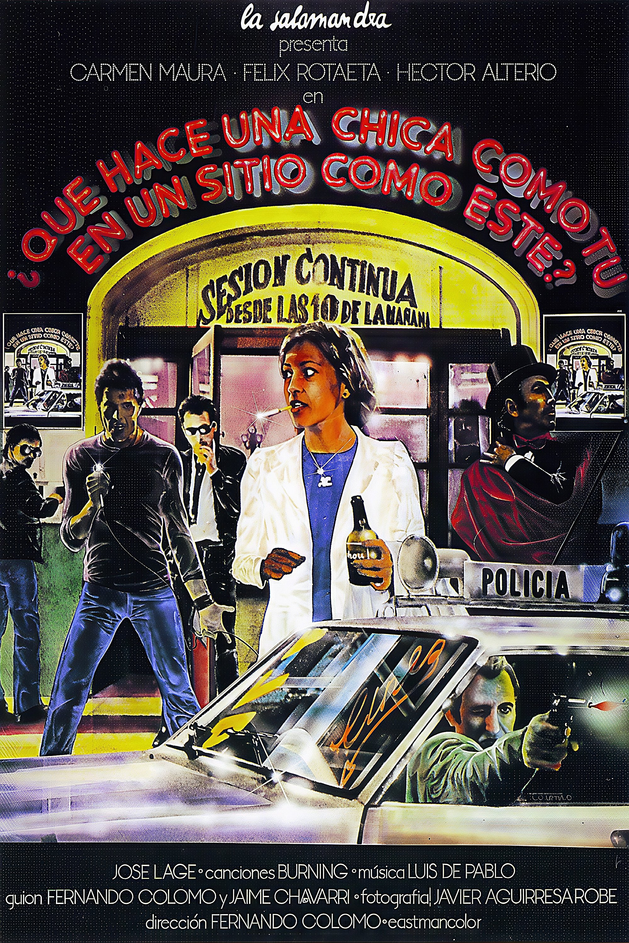 ¿Qué hace una chica como tú en un sitio como éste?