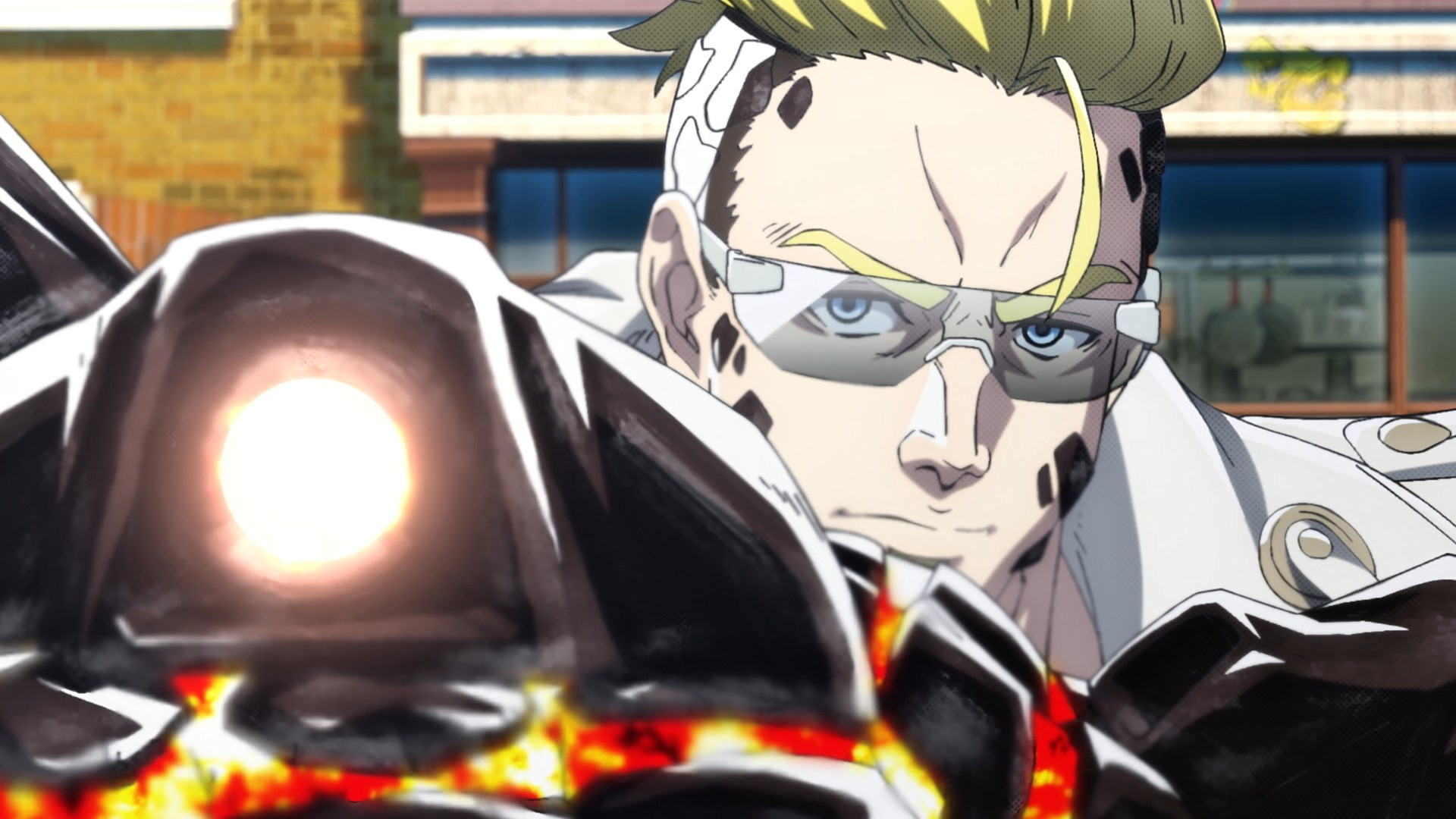 La luz brilla con intensidad, pero solo durante un instante