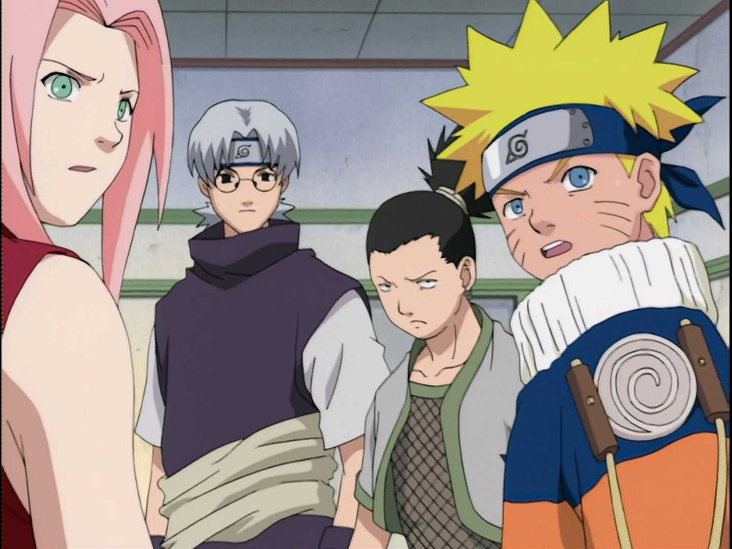 Bajada de humos de los Genin. Confrontación entre los nuevos novatos.