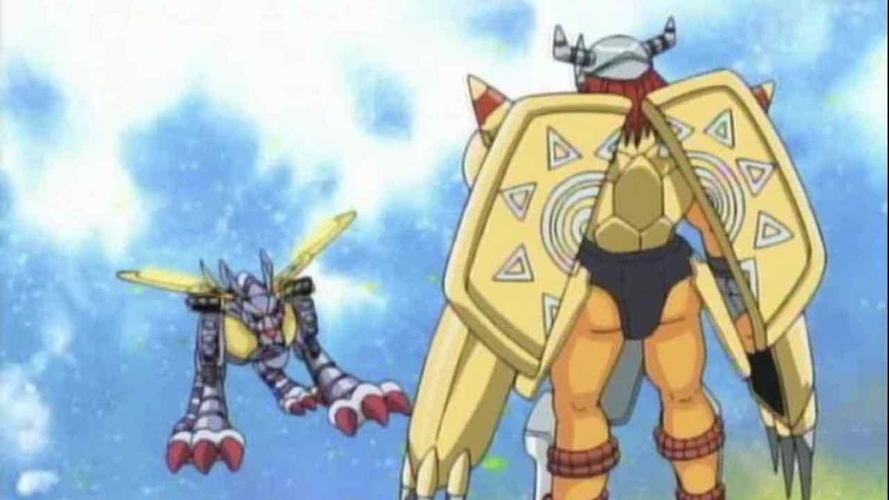 WarGreymon contra MetalGarurumon