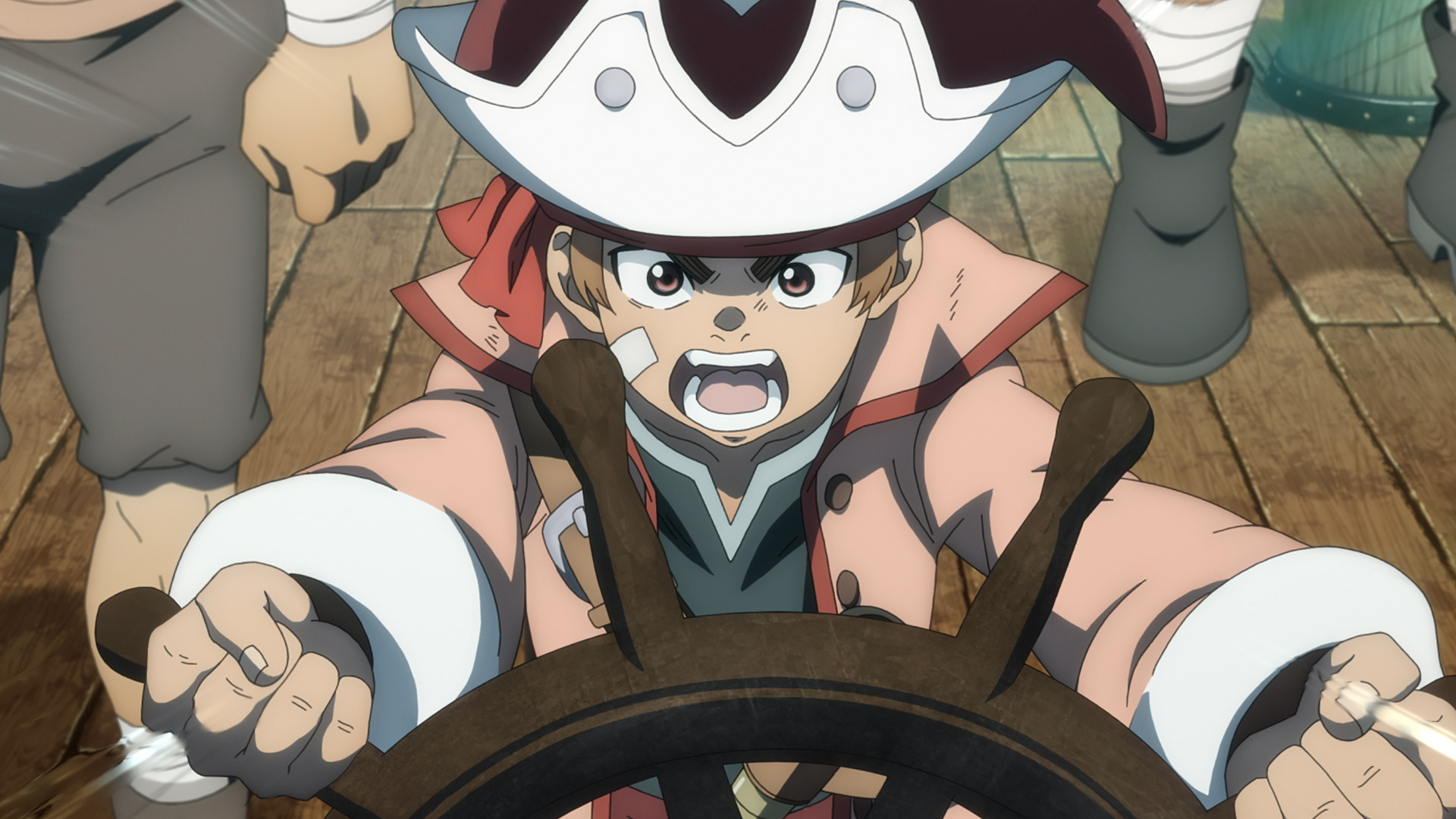 La Ballena Roja contra los peces monstruosos