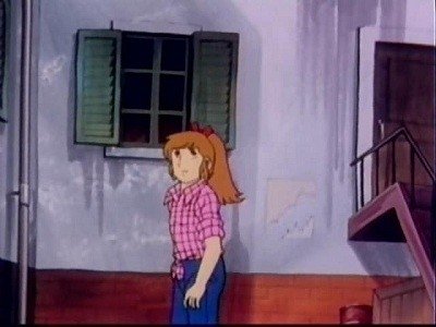 057 El puerto a través de una ventana