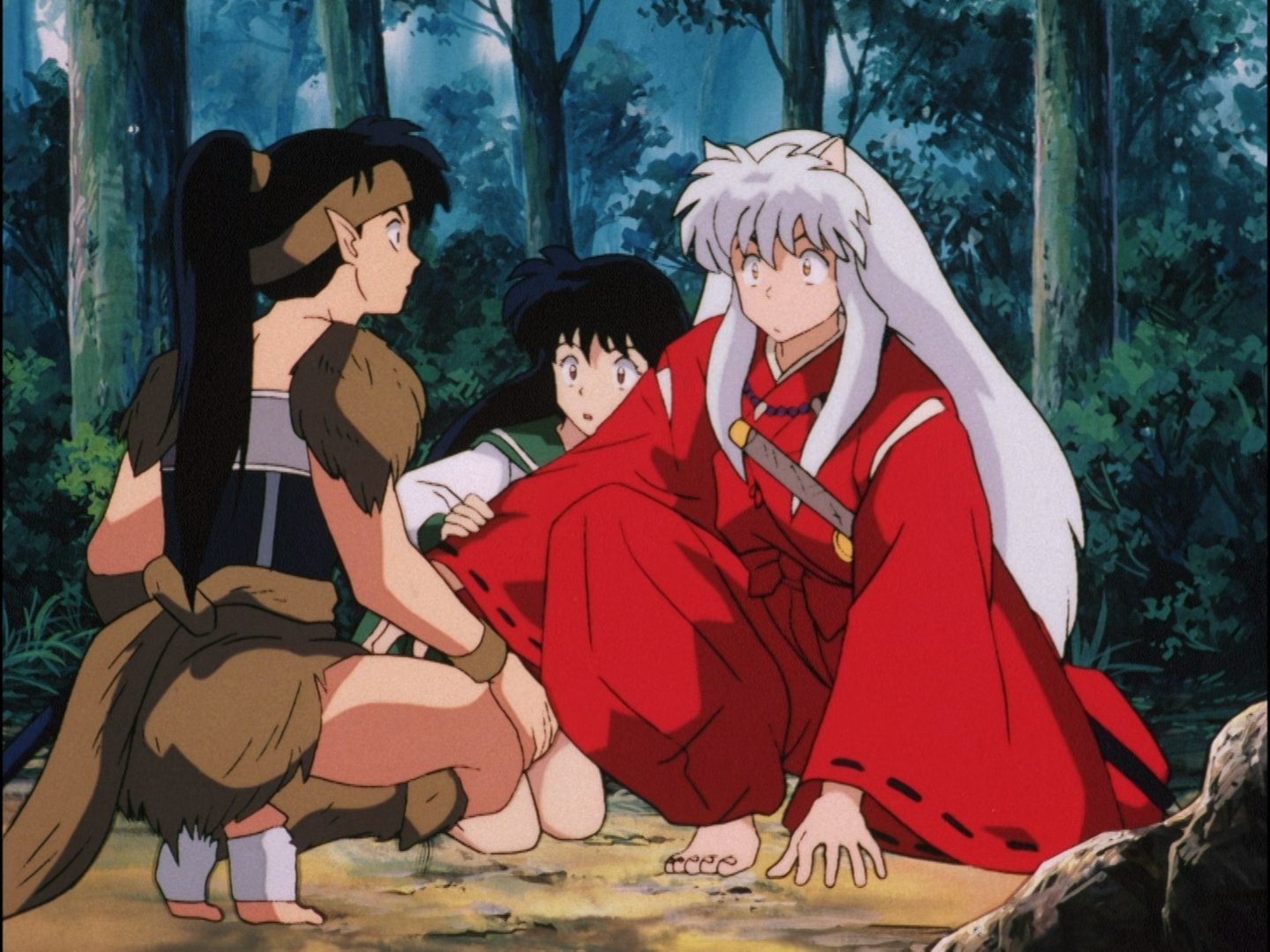 La barrera de Naraku, la decisión de Kagura