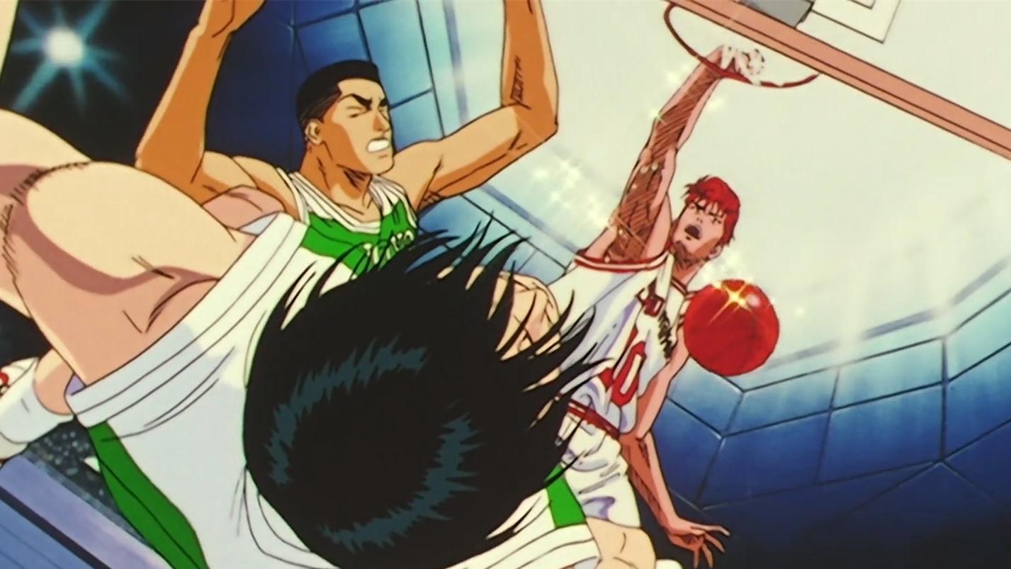 El slam dunk de Hanamichi