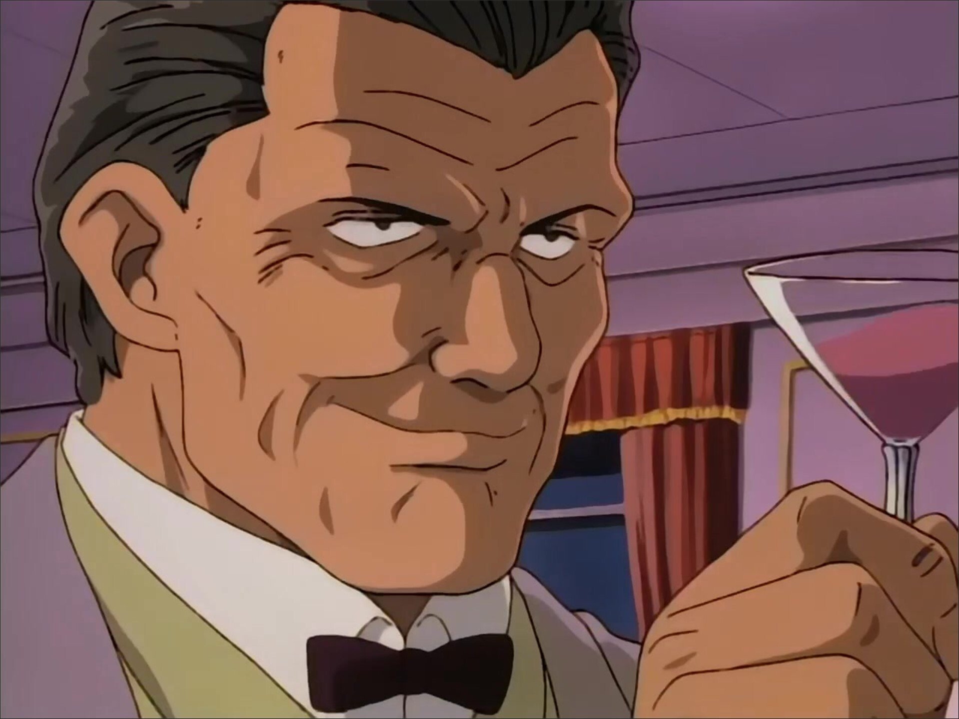 Una reverencia y una espada en llamas