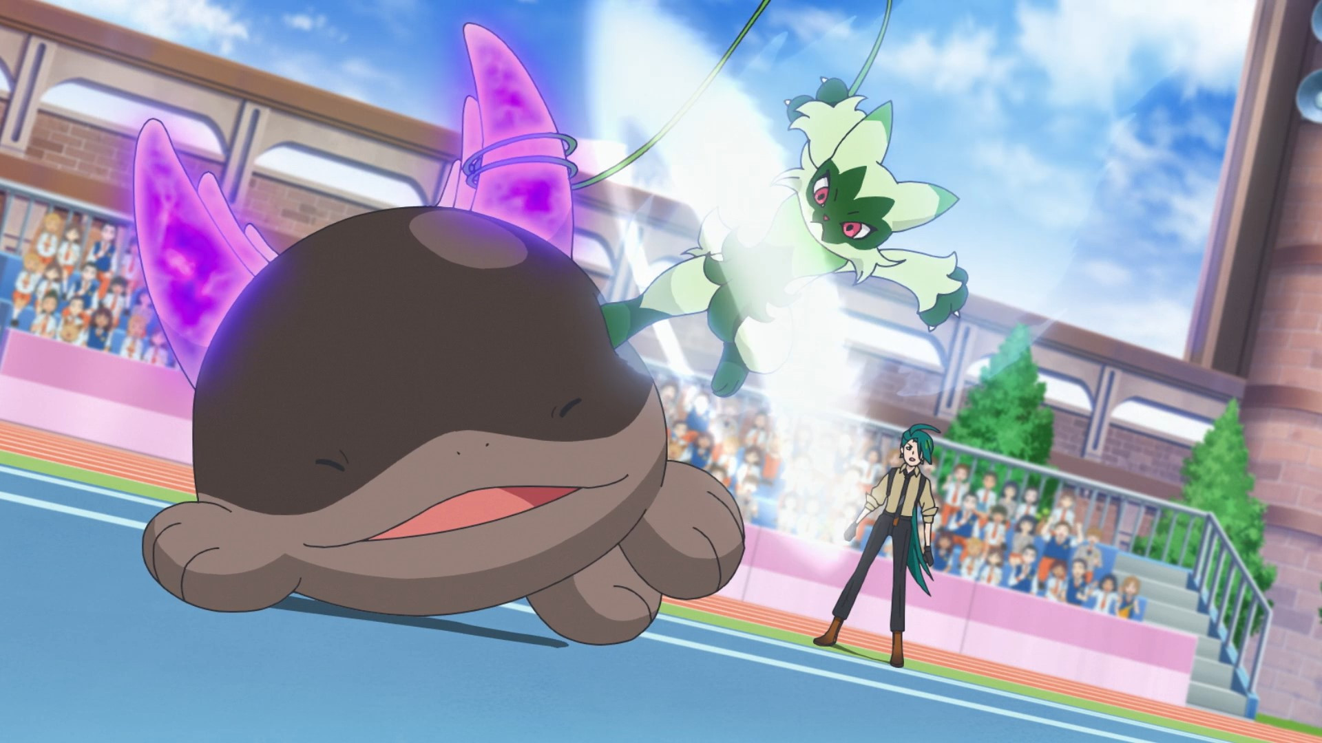 ¡Liko contra Cayena! ¡Hacia el final del combate!